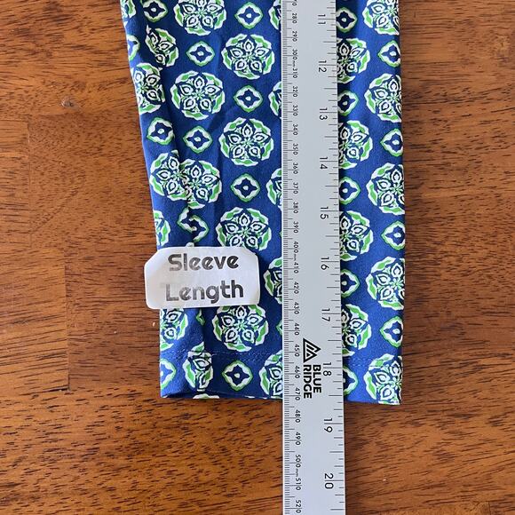 J. McLaughlin‎ Women's XL Catalina Cloth Top Geometric Travel Preppy Minimalist - Picture 8 of 10